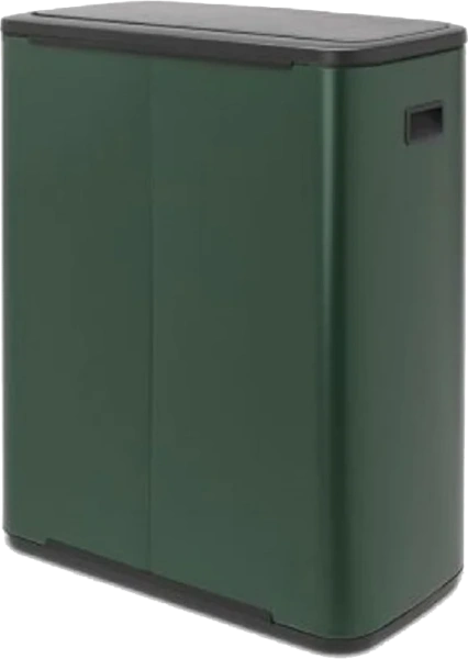 Мусорное ведро Brabantia Bo Touch Bin 304224 30+30 л, зеленая сосна