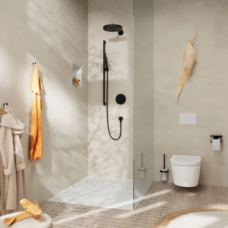 душевой гарнитур hansgrohe pulsify s 1jet ecosmart 24383670