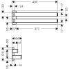 полотенцедержатель 40,9 см axor universal 42821000