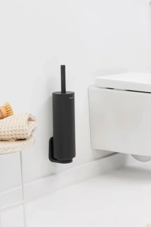 ершик для унитаза brabantia mindset 303005 графитовый