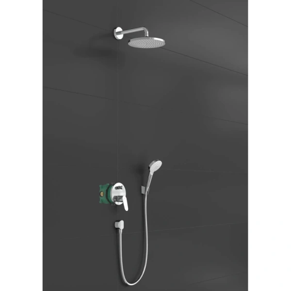 душевой комплект hansgrohe crometta s 240 1jet 27958000