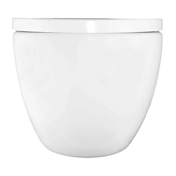 унитаз azario ormi az-0253vd подвесной, безободковый, с сиденьем микролифт, слив "торнадо", 53.5х36х37.1 см, белый