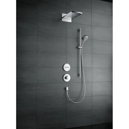 душевой гарнитур hansgrohe raindance select s 120 3jet ecosmart 26323000