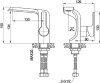 смеситель для раковины raiber zigen r1901
