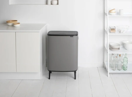 мусорное ведро brabantia bo hi 130663 30 + 30л