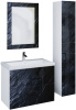 Зеркало Marka One Glass 60x80 Black stone