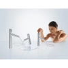 смеситель для раковины 80 с донным клапаном hansgrohe talis select s 72040000