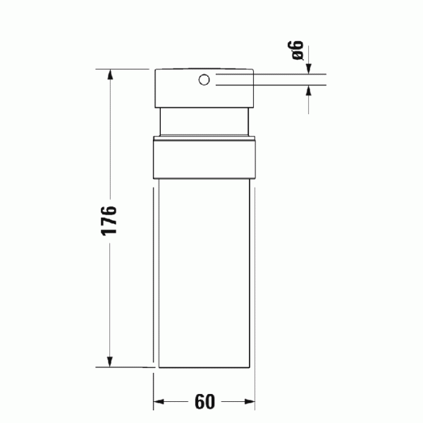 Дозатор для жидкого мыла Duravit Starck T 0099351000