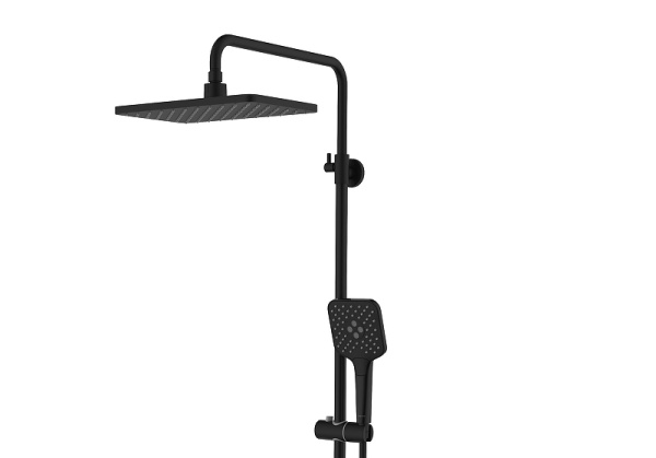 душевая система aquatek ника aq2840mb цвет черный матовый