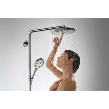 душевая система hansgrohe raindance select s 240 2jet showerpipe 27129000