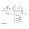 смеситель для раковины stella roma rm 00013 cr00