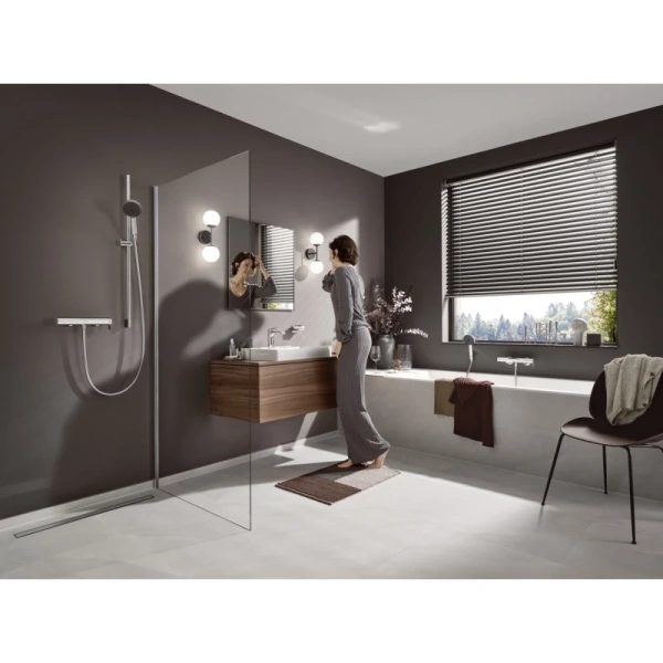 смеситель для раковины с донным клапаном hansgrohe vivenis 75010000