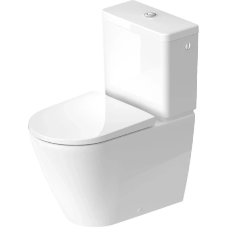 унитаз-компакт duravit d-neo 2002090000 без бачка и сиденья