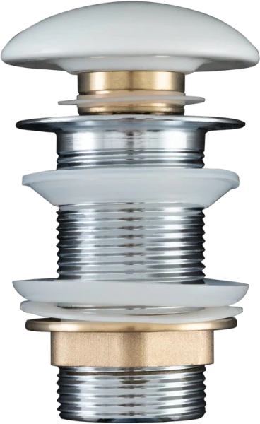 Донный клапан Aquanet 330950 клик клак Белый