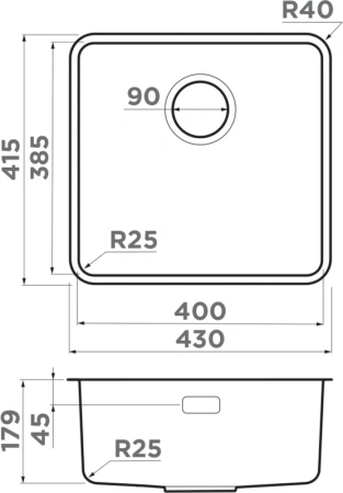 мойка кухонная omoikiri omi 43-u/i ultra-lg светлое золото