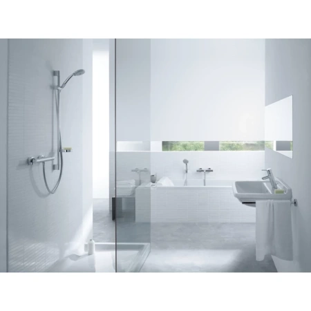 смеситель для раковины 80 с донным клапаном hansgrohe talis 32040000