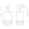 дозатор для жидкого мыла gessi rettangolo 20837#031