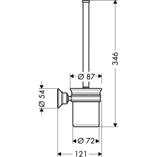 Ёршик Axor Montreux 42035830