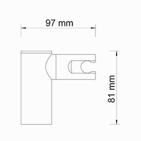 душевая система wasserkraft dinkel a175819 цвет хром