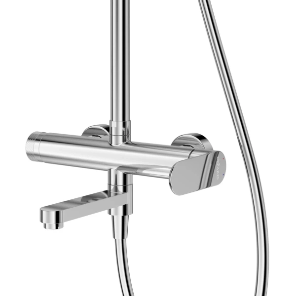 душевая система cezares stylus stylus-cvd-01 хром