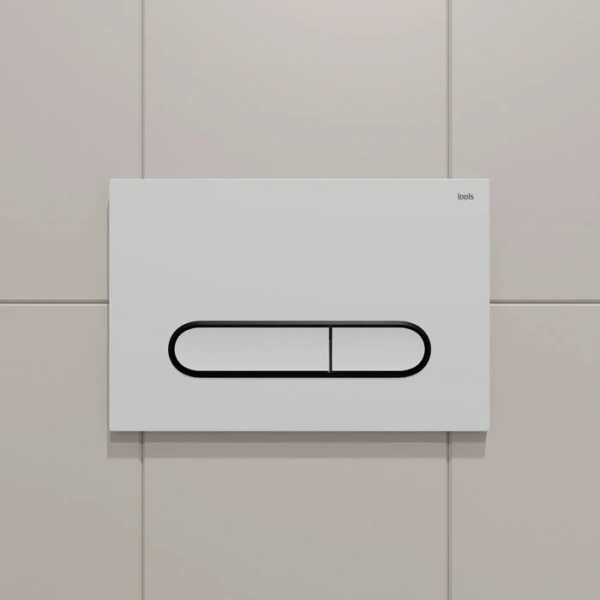 кнопка для инсталляции iddis unifix uni01wbi77 цвет белый \ черный