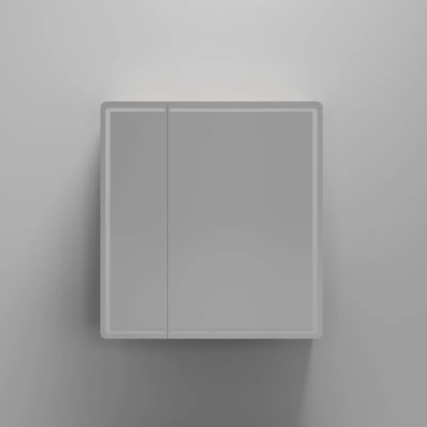 зеркало-шкаф sancos mirror 70 с подсветкой, дуб галифакс натуральный