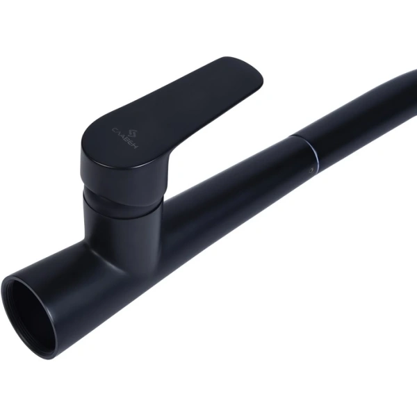 смеситель для кухни славен коттедж серия-г сл-од-г2ч черный матовый