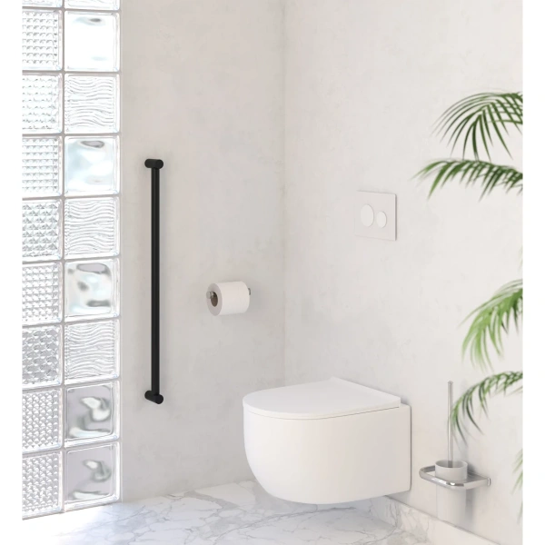 Поручень 84 см черный матовый Сунержа 31-3012-0800