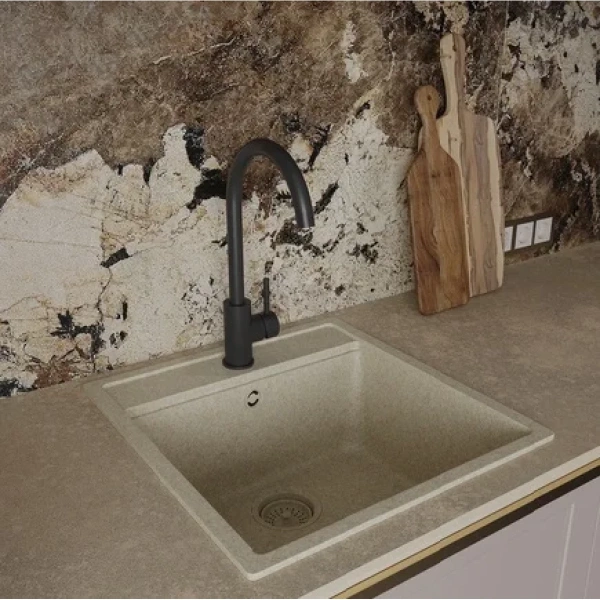 смеситель для кухни oliveeka ol-963002-mb черный матовый