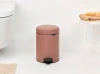 мусорное ведро brabantia newicon 233982 5 л, светло-коричневое