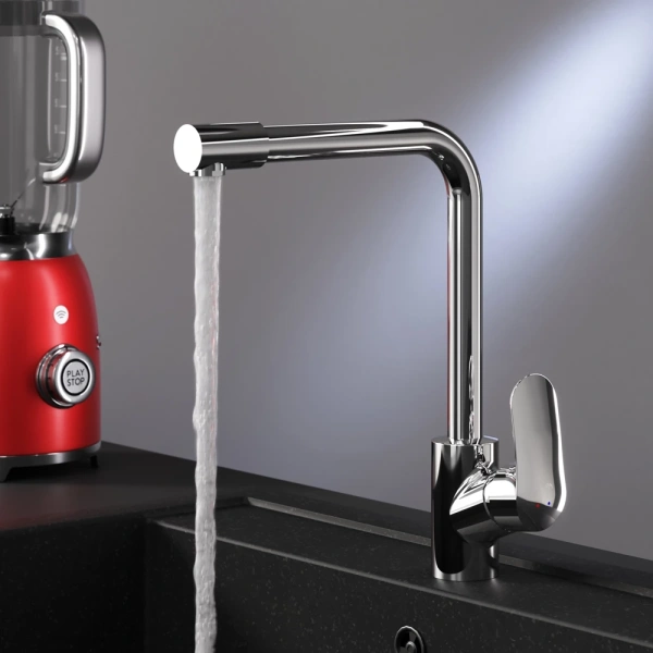 смеситель для кухни am.pm like f8005700, цвет хром