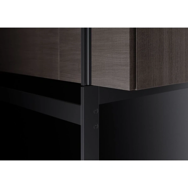 ножка для шкафа-пенала jacob delafon nouvelle vague eb3053-blv черная