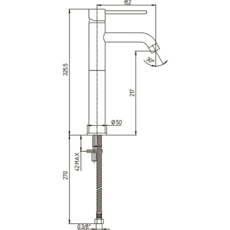 смеситель для раковины paini cox 78pj211ll цвет золото