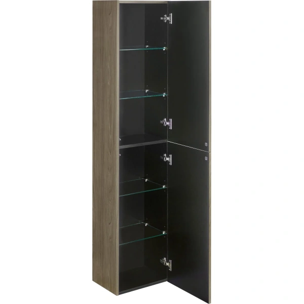 пенал roca ona a857635511 подвесной l/r, темный вяз