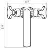смеситель для раковины elghansa new wave delta 1907593