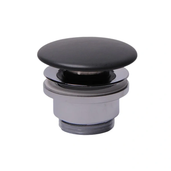 Донный клапан Plumberia Selection Ixo ceramica XO212GB для раковины, без перелива, матовый серый бром