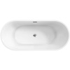 ванна акриловая отдельностоящая belbagno uno bb701-1400-720-k