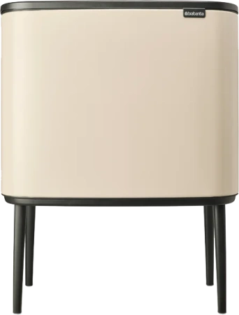 мусорное ведро brabantia bo touch bin 201189 36 л, бежевое