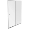 Душевая дверь Jacob Delafon Serenity 120 E14C120-GA профиль хром, стекло прозрачное