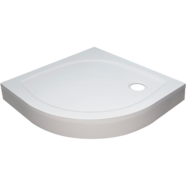 душевой поддон из искусственного камня ravak elipso pro 90х90 xa237701010wm белый матовый