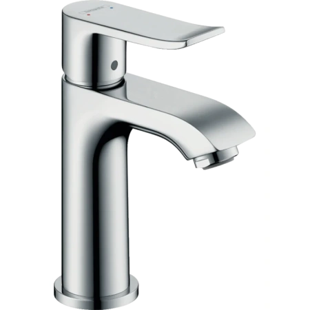 Смеситель для раковины без донного клапана Hansgrohe Metris 31186000