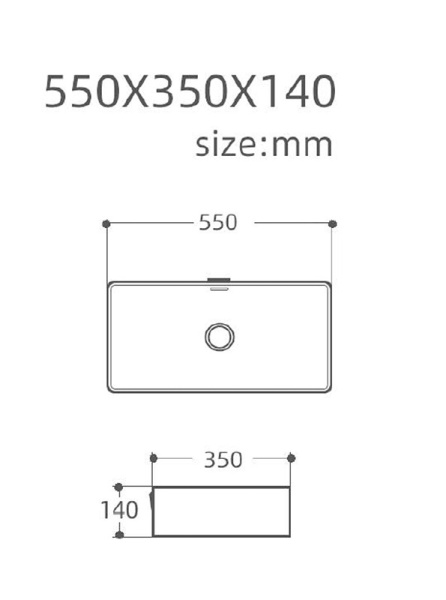 раковина-чаша aquanet perfect-3 0027367 35x35 см, белая