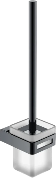 Ёршик для унитаза Boheme Q 10954-SGM оружейная сталь глянцевая