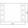 Зеркало 80х60 см Grossman Style 780601