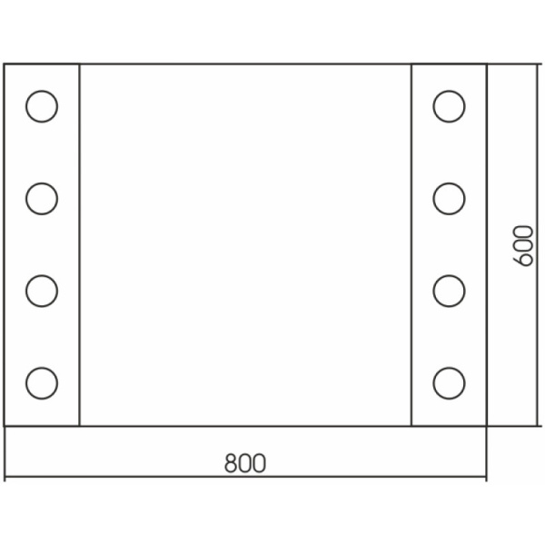 зеркало 80х60 см grossman style 780601