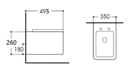 унитаз подвесной aquanet trend rimless lx-1148 безободковый с сиденьем микролифт, цвет белый