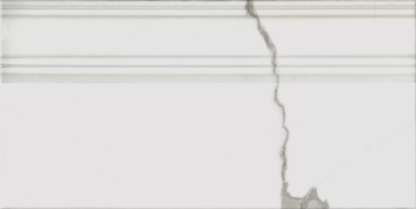 Kerama Marazzi FME029R Плинтус Монте Тиберио белый глянцевый обрезной 20x40x1,6