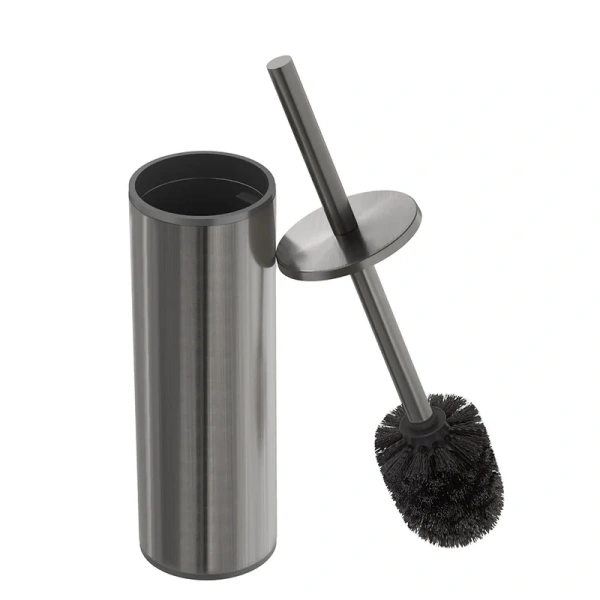 Ёршик для унитаза Cezares Relax RELAX-TBS-M-GM настенный, оружейная сталь