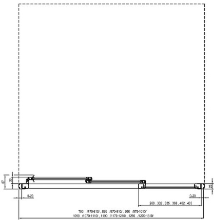 душевая дверь ravak supernova asdp3-80 00v40ur2zg профиль сатин стекло grape