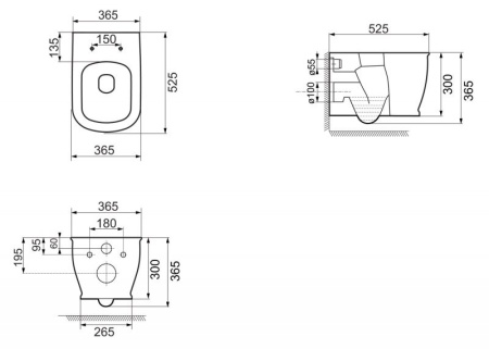 сиденье для унитаза belbagno prado bb10150sc белое с микролифтом